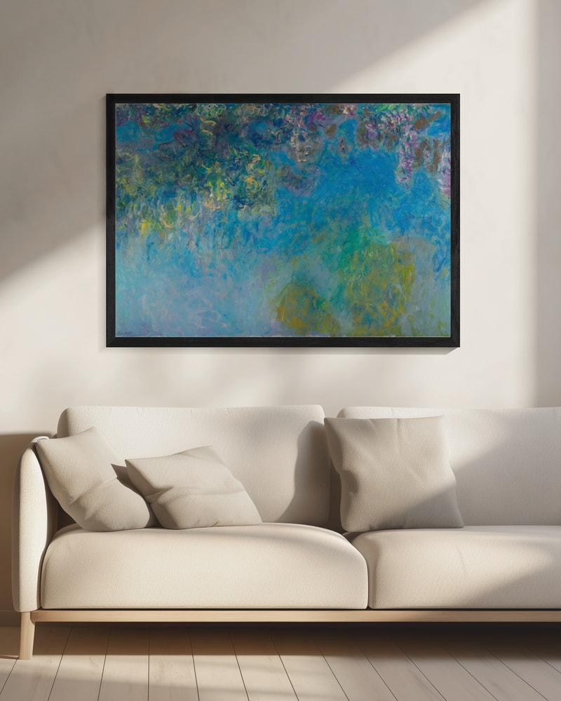 Wisteria Reflections - Claude Monet - interiör
