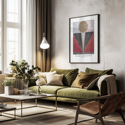 Hilma Af Klint   Altarpiece No2 Poster - Poster / Art Print - interiör