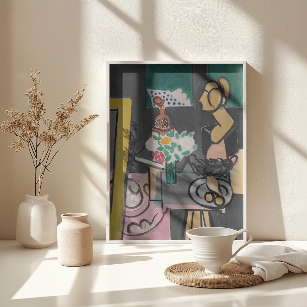 Henri Matisse's Still Life With Gourds (nature Morte Aux Coloquintes) (1916) - Poster / Art Print - interiör