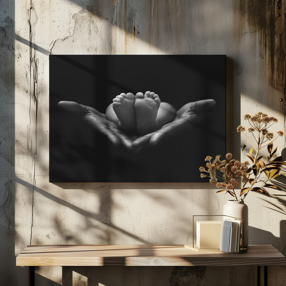 Art print titled 'A little miracle', featuring a serene and hopeful scene. Wall Art