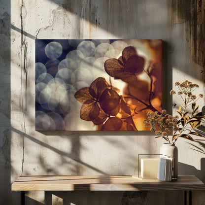 A beautiful light depicted on a poster or art print, suitable for home decor. Print