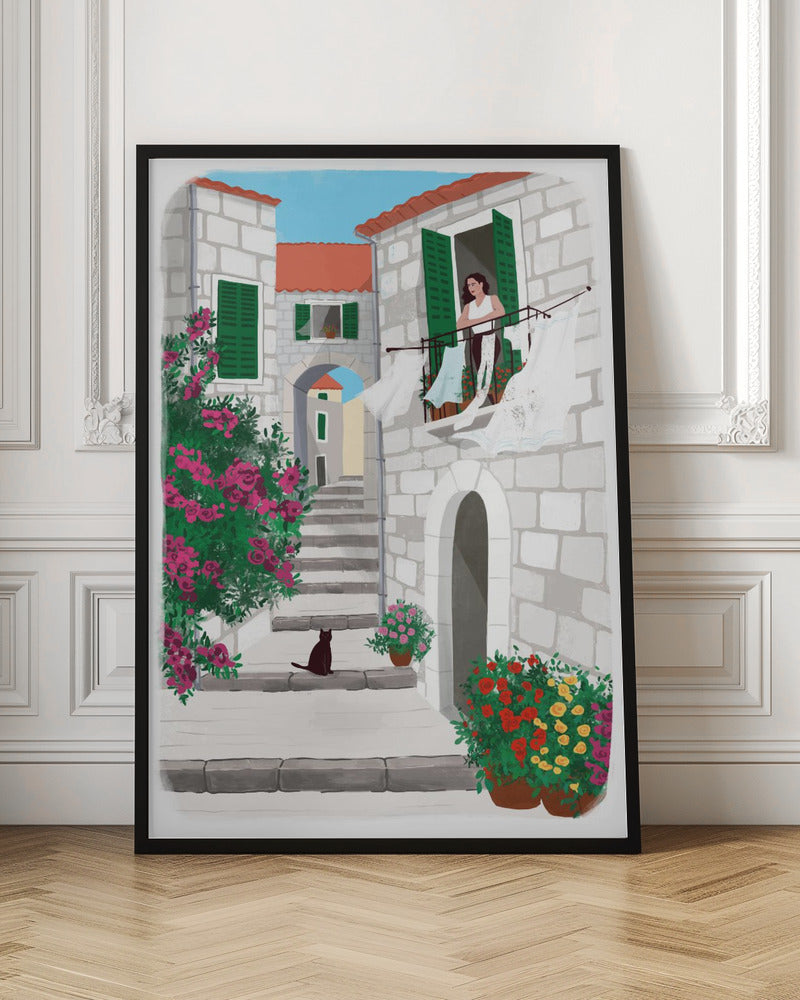 An art print titled 'A snippet of Life', likely depicting a moment or scene from everyday life, designed as a poster for wall decoration. Wall Art