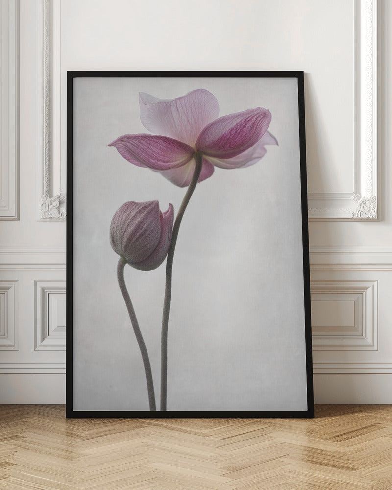 An abstract art print or poster titled 'A Little Touch', suitable for modern decor. Wall Art