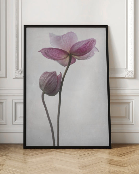 An abstract art print or poster titled 'A Little Touch', suitable for modern decor. Wall Art