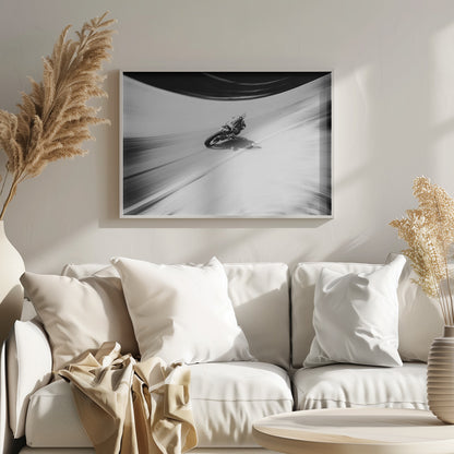 An art print titled 'A Smoother Road' depicting a serene, uncluttered path or landscape, conveying a sense of calm and progress. Print