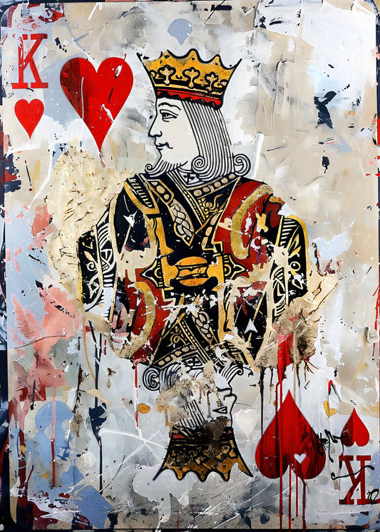 King of Hearts - Poster / Art Print