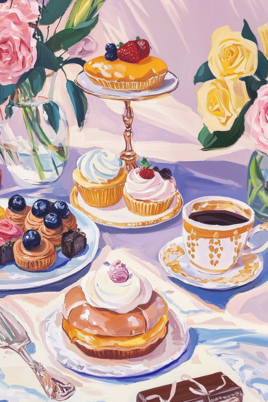 Dessert Table - Poster / Art Print