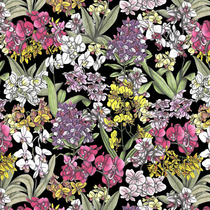 Colorful Flowers Pattern - Poster / Art Print
