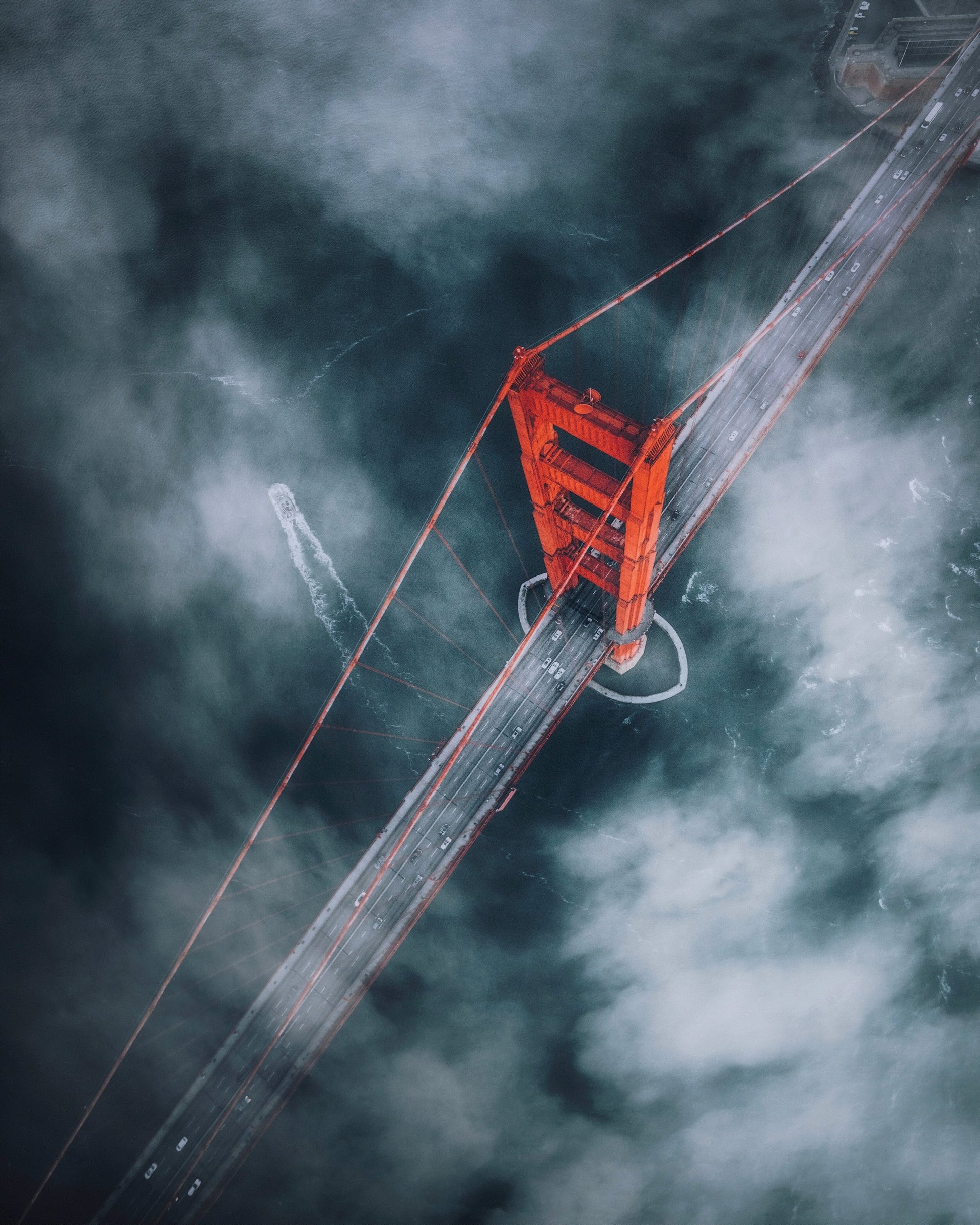 GGB from above - Poster / Art Print