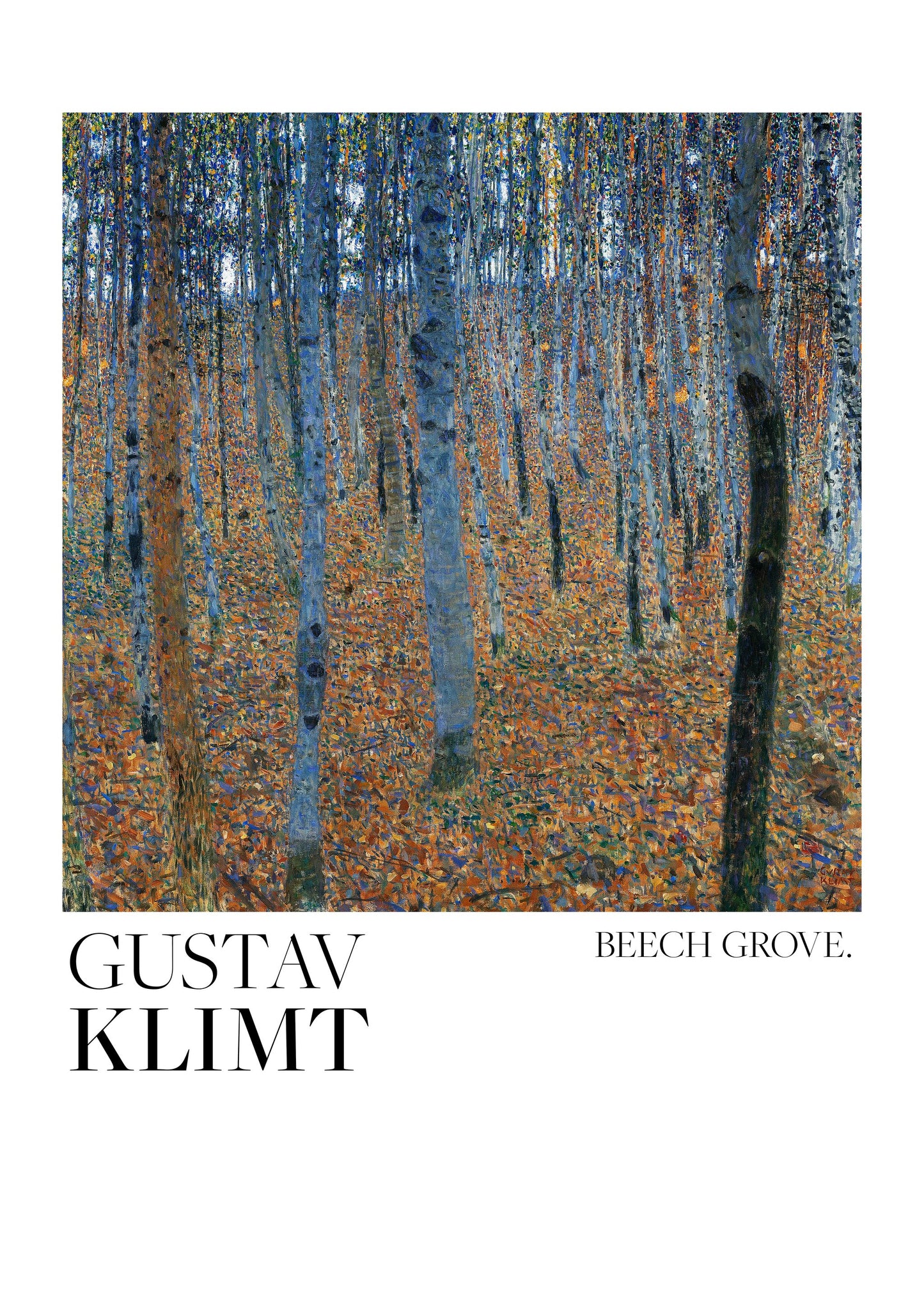 Beech Grove I (1902) Poster - Poster / Art Print