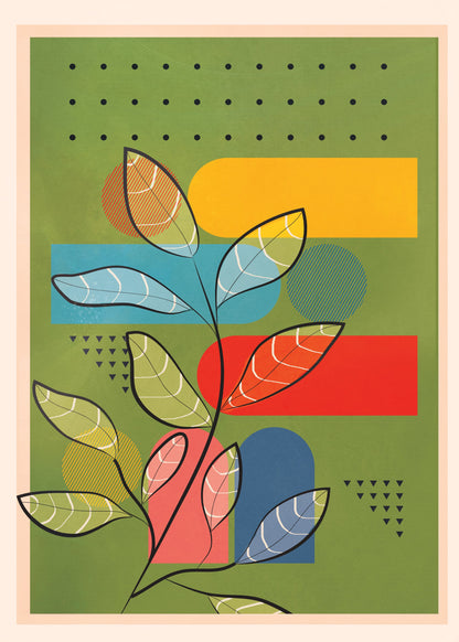 Tropical Geometry 7 - Poster / Art Print