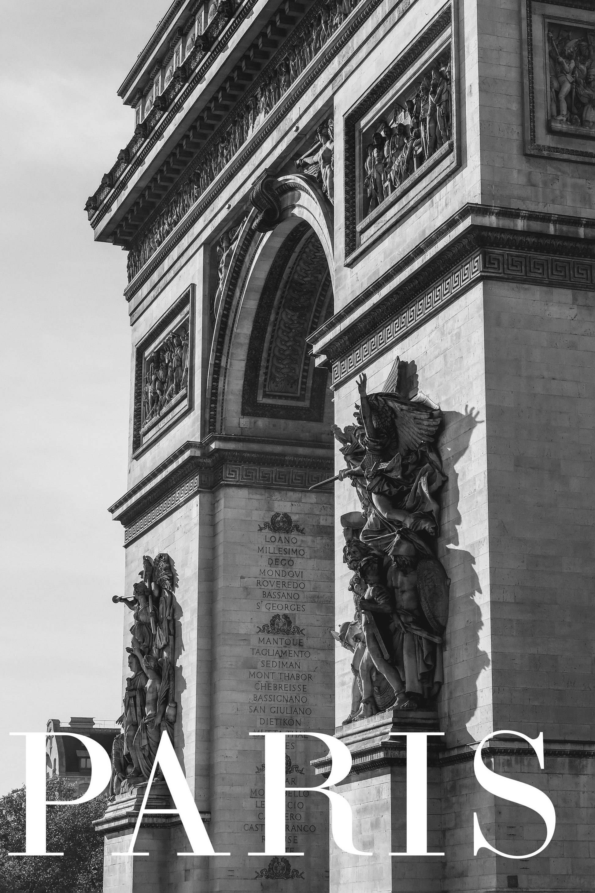 Paris Text 6 - Poster / Art Print