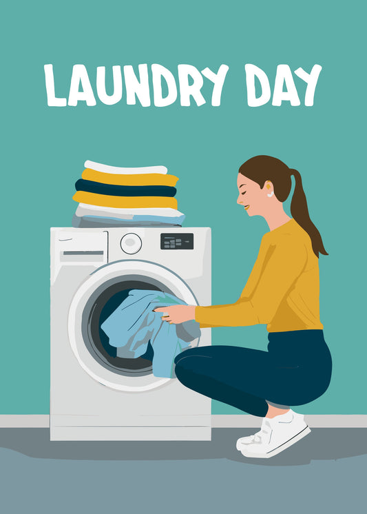 Laundry Day - Poster / Art Print