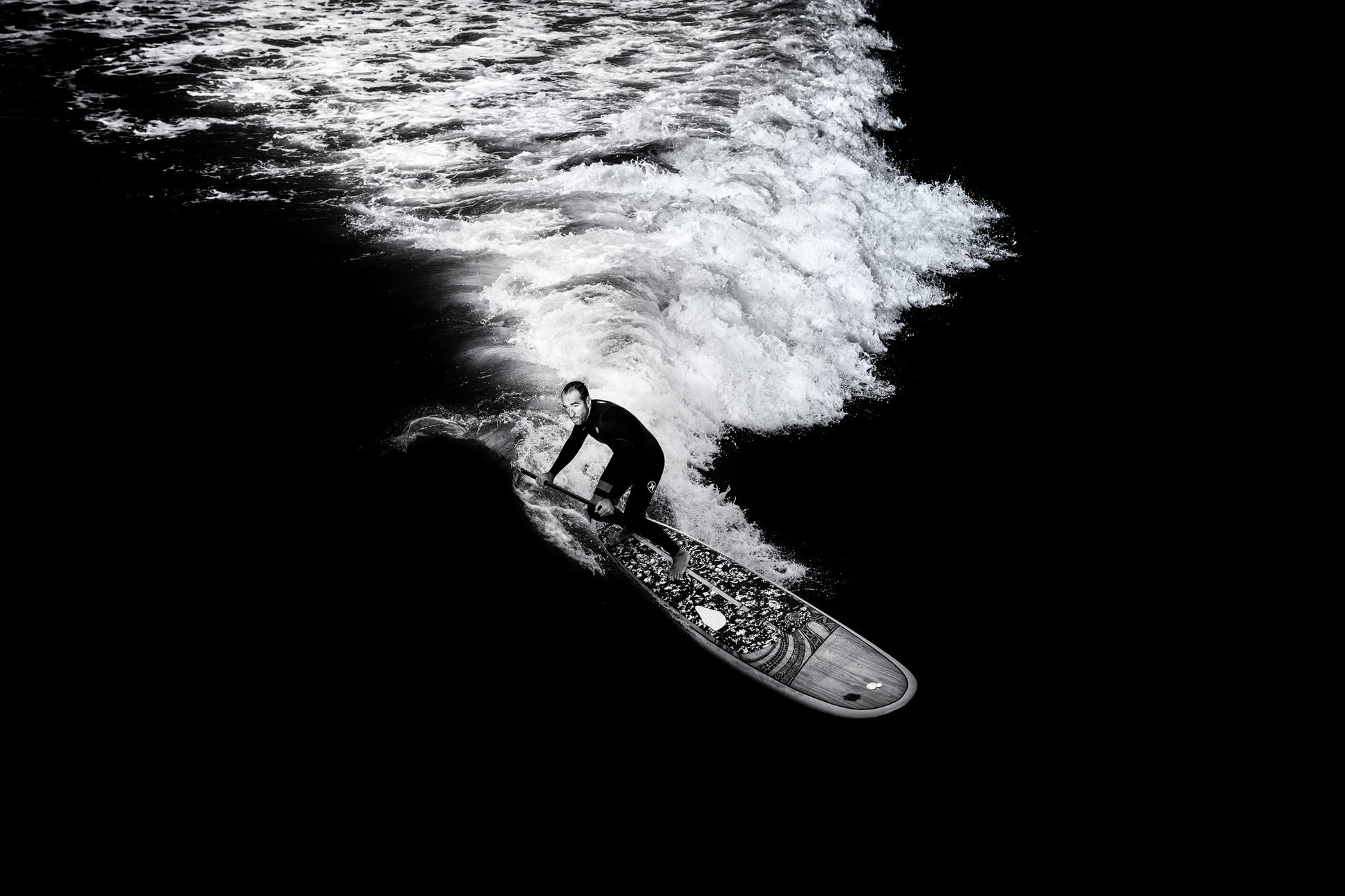 Paddle surf 1 - Poster / Art Print
