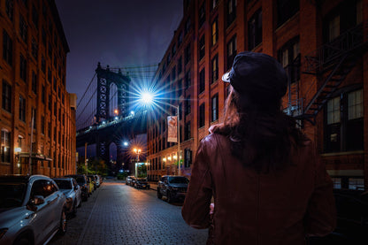 Manhattan bridge - Poster / Art Print