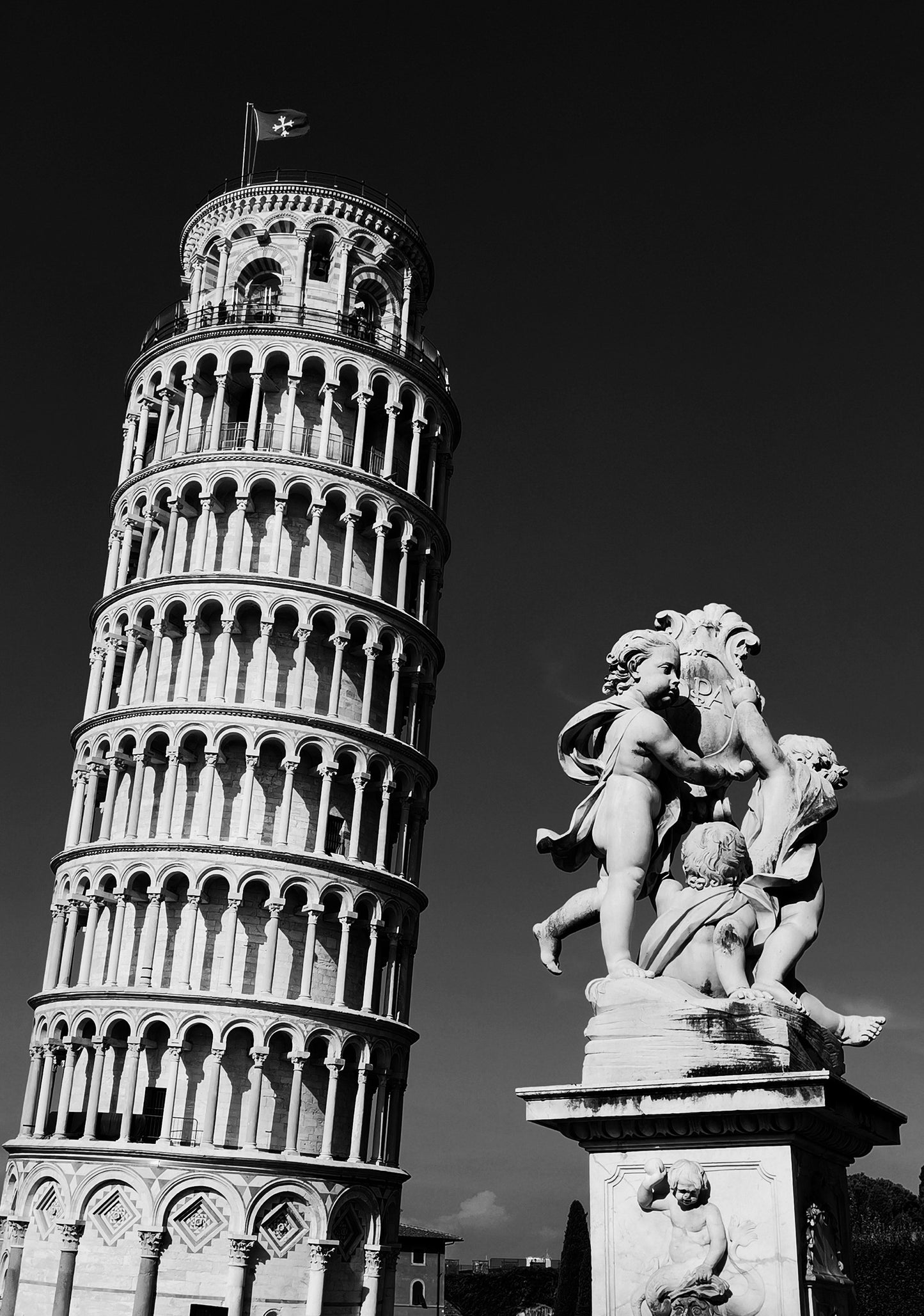 The Leaning Tower of Pisa - Poster / Art Print