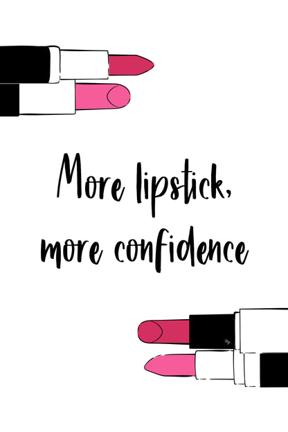 More Lipstick - Poster / Art Print
