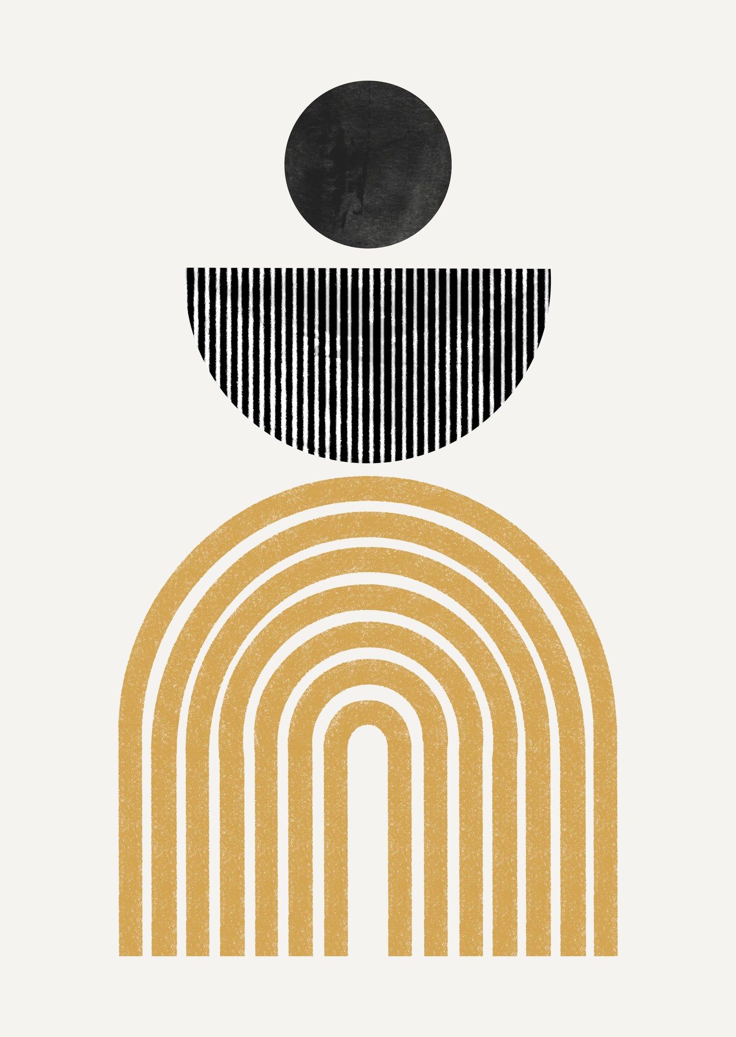 Midcentury Composition - Poster / Art Print