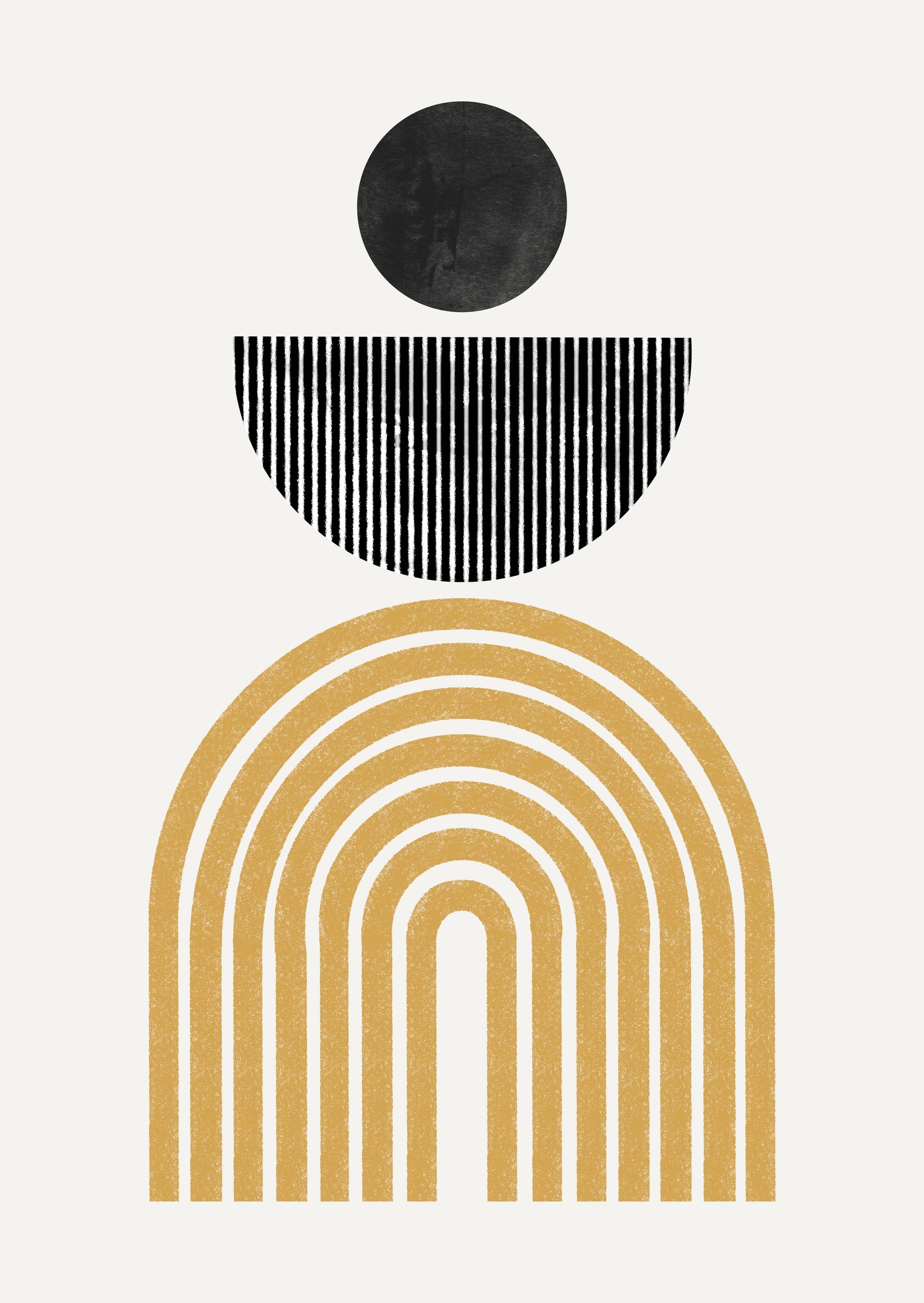Midcentury Composition - Poster / Art Print