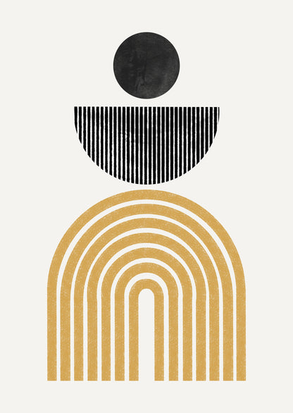 Midcentury Composition - Poster / Art Print