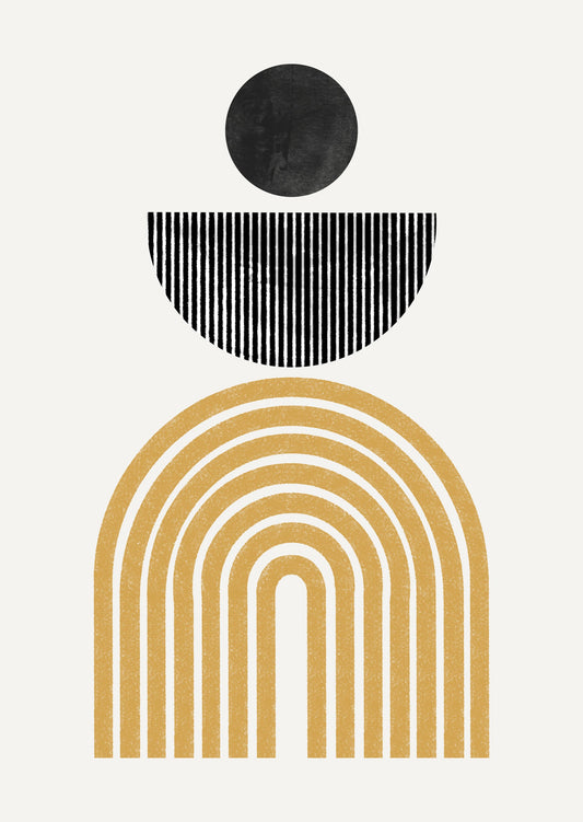 Midcentury Composition - Poster / Art Print