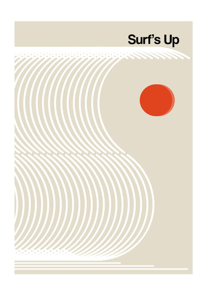 Surf's Up - Poster / Art Print