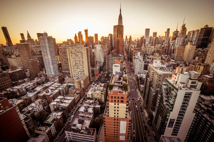 Midtown East Wide Angle - Poster / Art Print