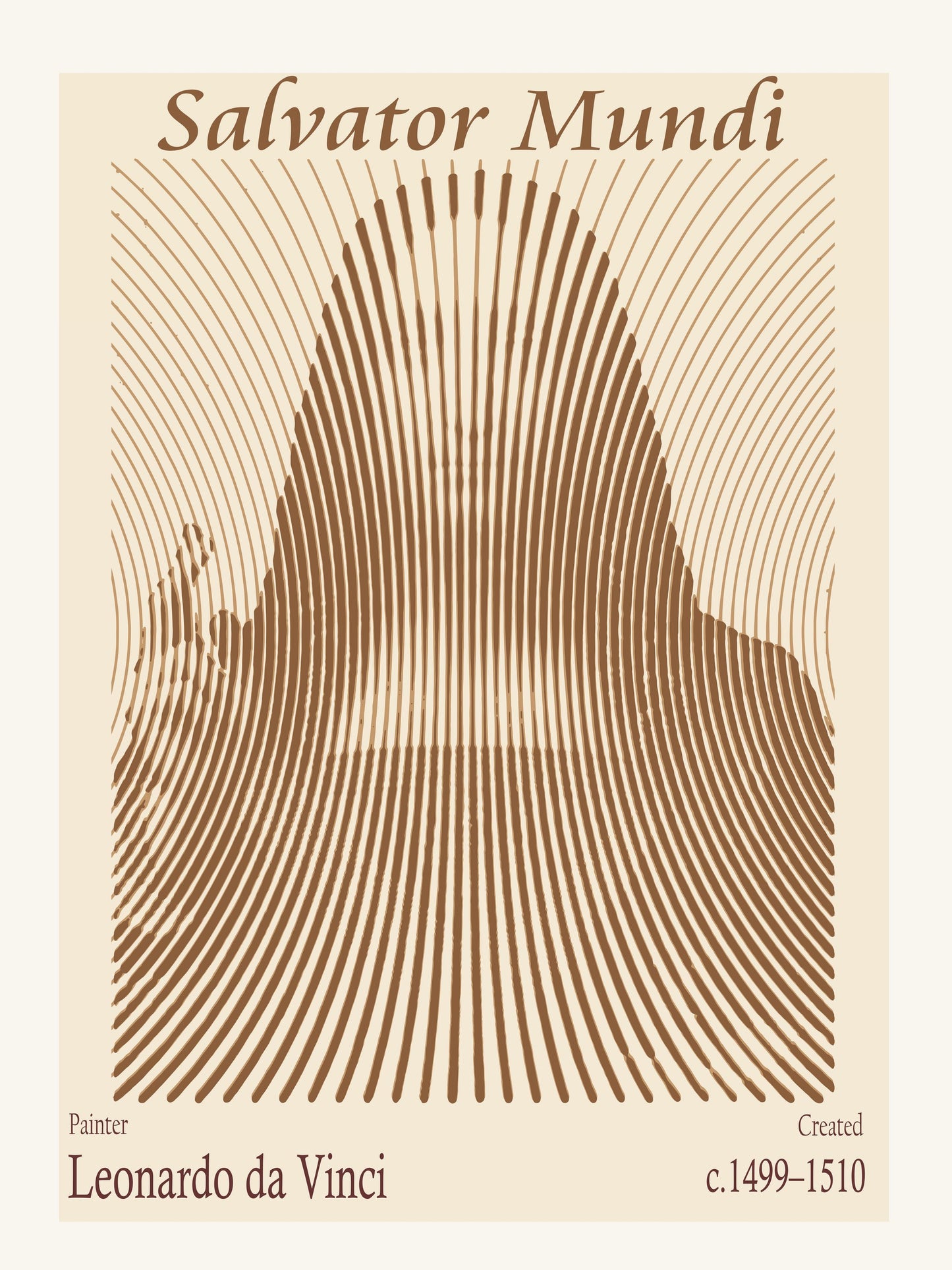Salvator Mundi – Leonardo Da Vinci  (1499–1510) - Poster / Art Print