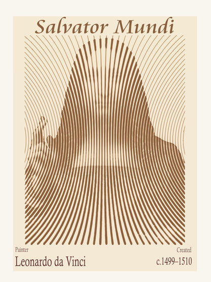 Salvator Mundi – Leonardo Da Vinci  (1499–1510) - Poster / Art Print