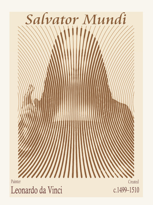 Salvator Mundi – Leonardo Da Vinci  (1499–1510) - Poster / Art Print