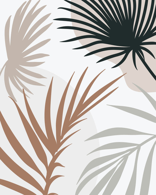 Tropical Leaves No4 - Poster / Art Print
