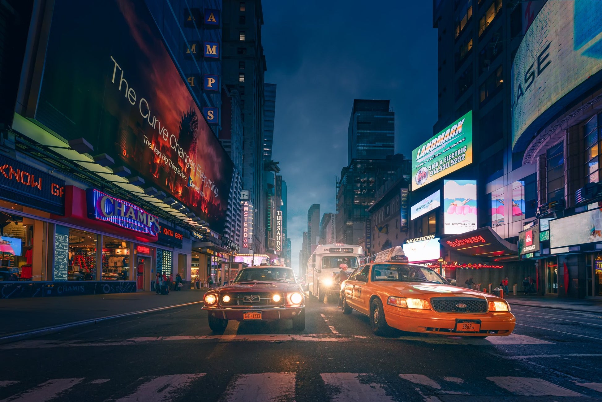 Traffic NYC - Poster / Art Print