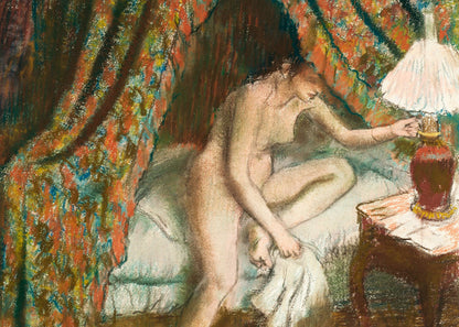 Naked Woman In Bed No.2 - Poster / Art Print