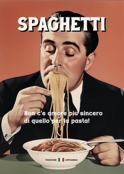 Spaghetti Lover - Poster / Art Print