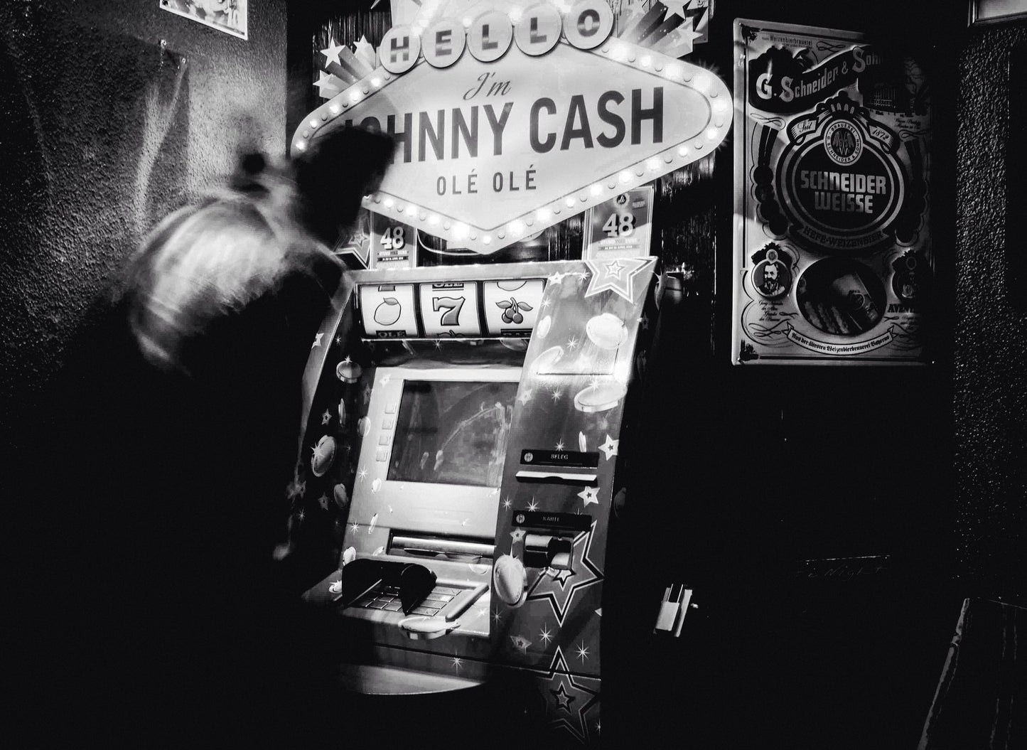 HELLO I'm JOHNNY CASH - Poster / Art Print