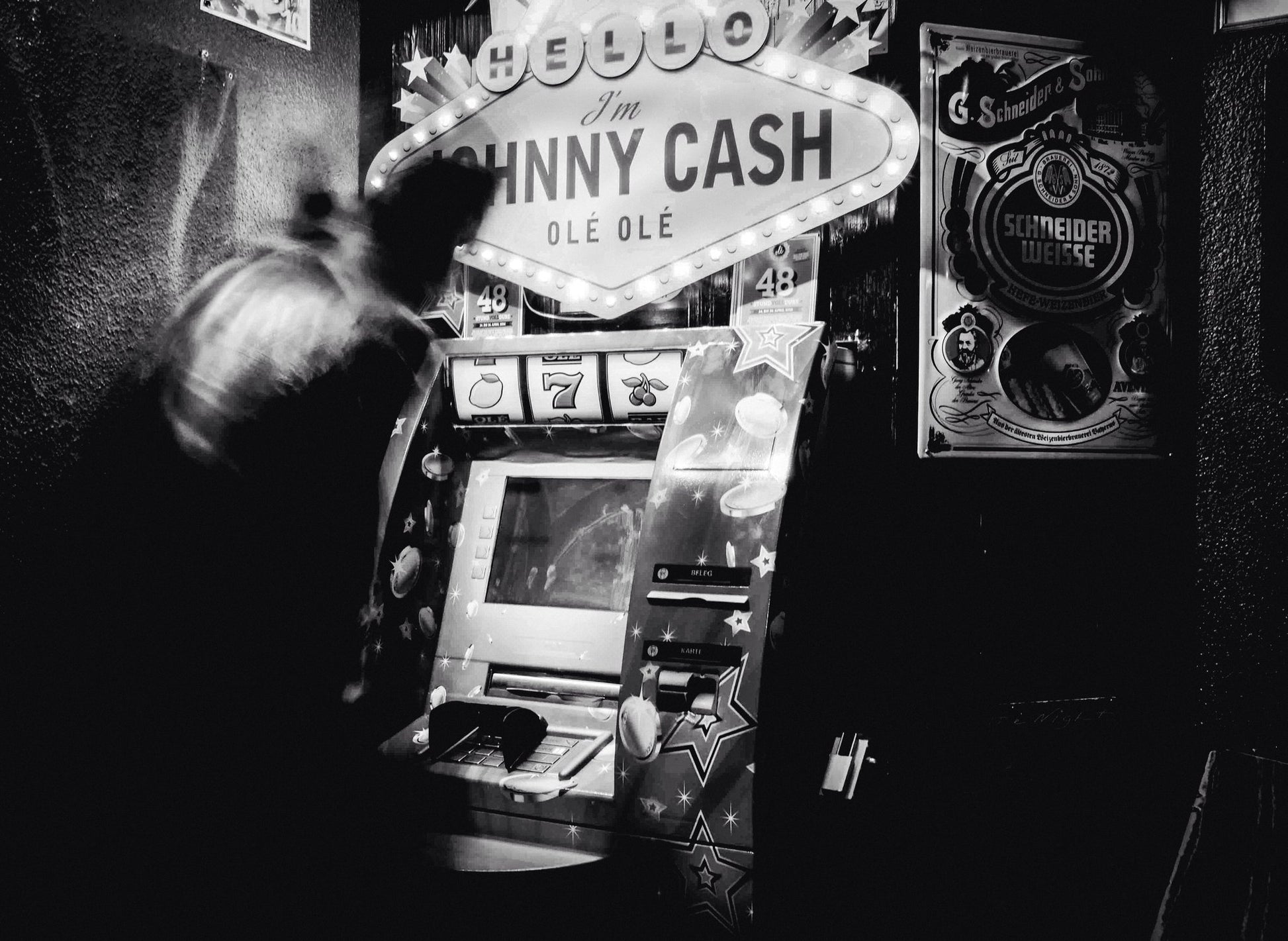 HELLO I'm JOHNNY CASH - Poster / Art Print