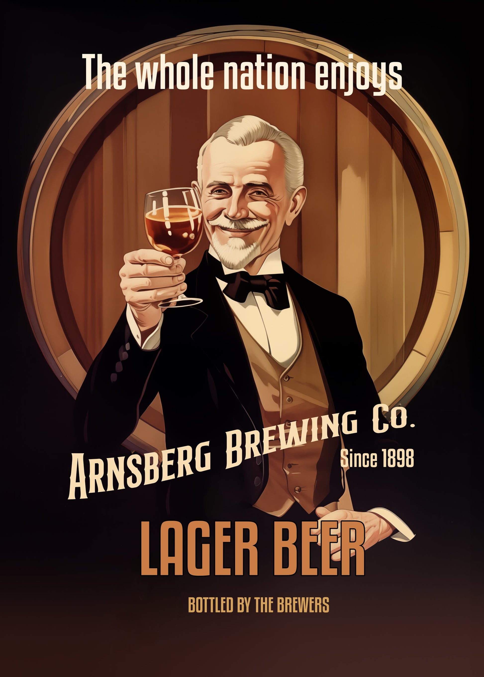 Lager Beer - Poster / Art Print