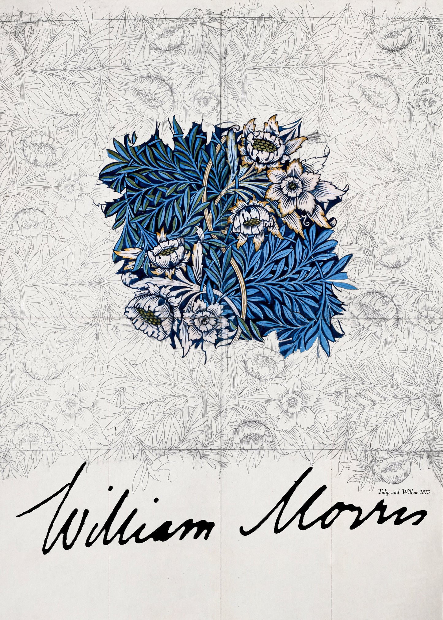 Tulip and Willow - Poster / Art Print