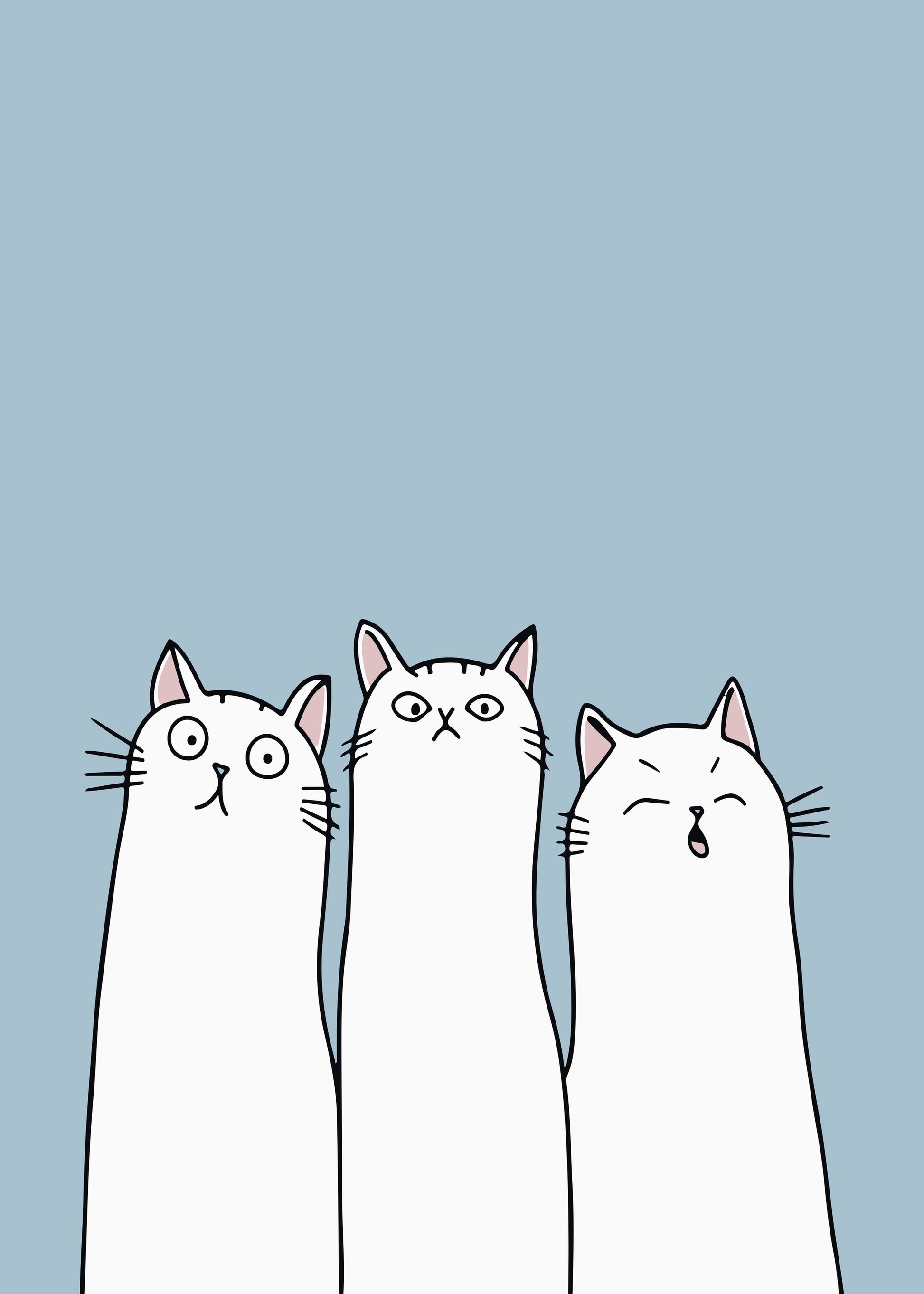 The Cats - Poster / Art Print