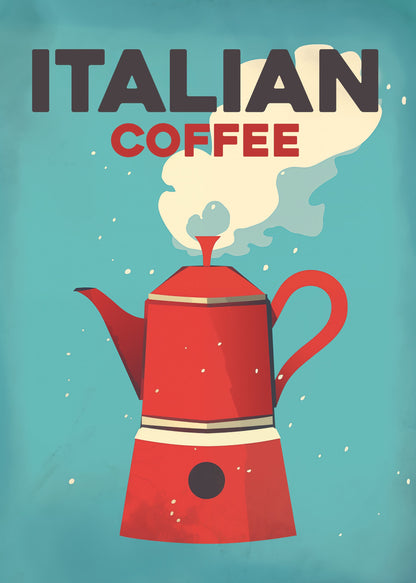 Italian Coffee - Poster / Art Print