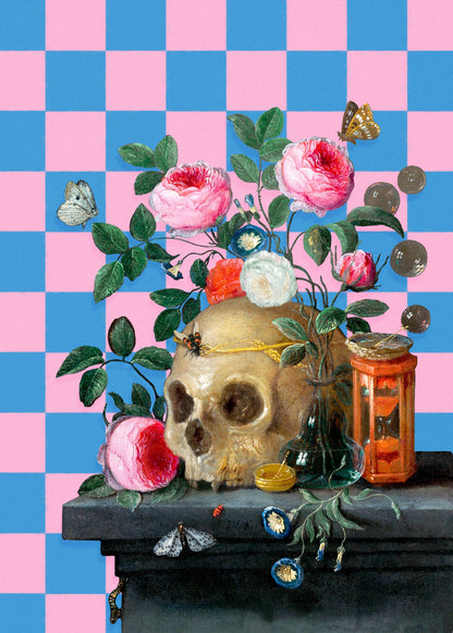 The Cheerfull Vanitas Still Life - Poster / Art Print