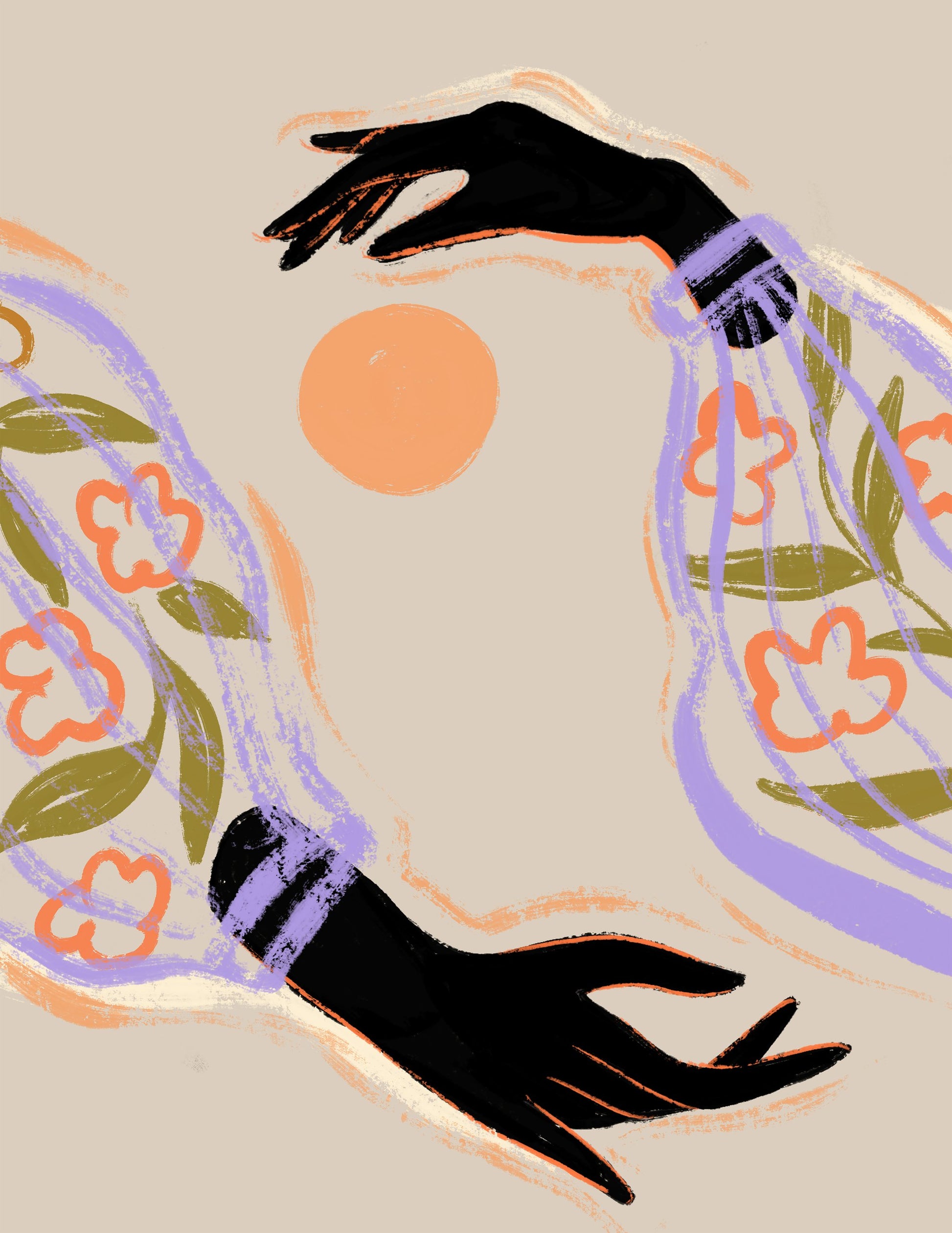 Embrace The Sun - Poster / Art Print