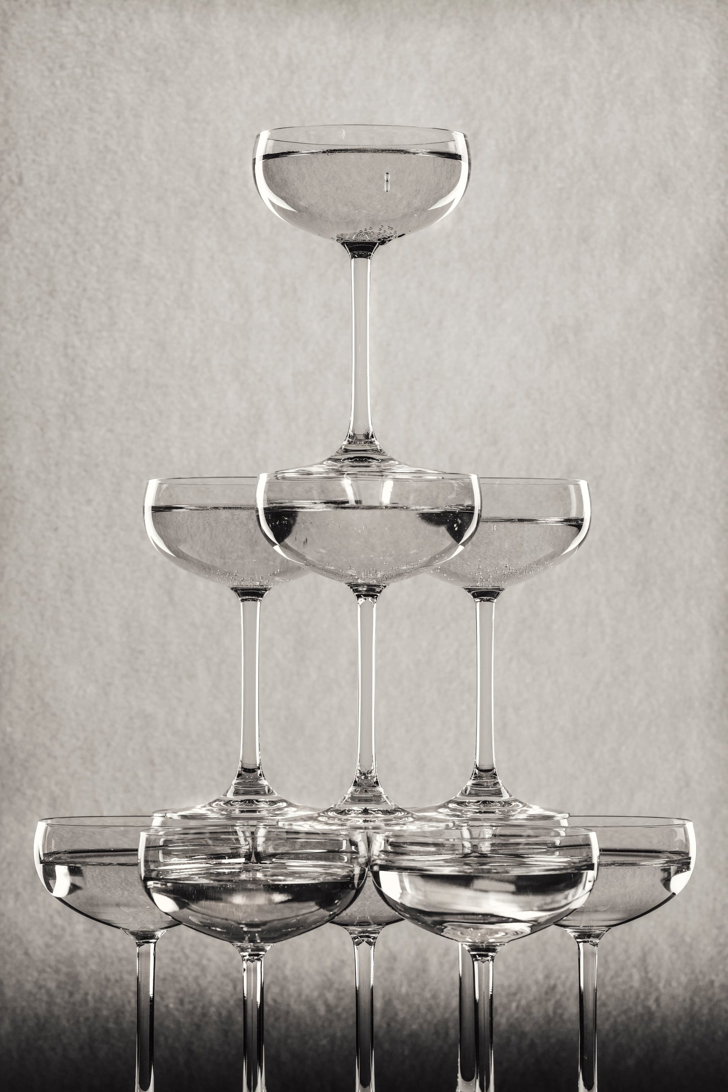 Champagne tower_9 - Poster / Art Print