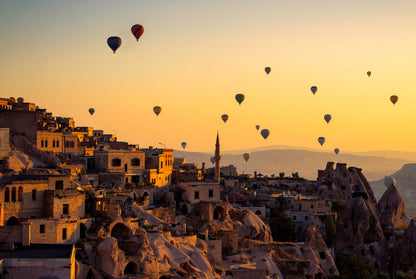 Sunrise over Cappadocia - Poster / Art Print
