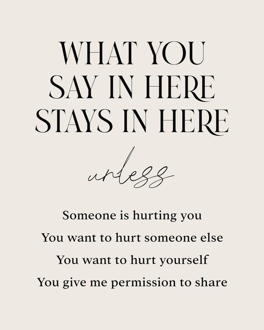 Saysherestayhere - Poster / Art Print