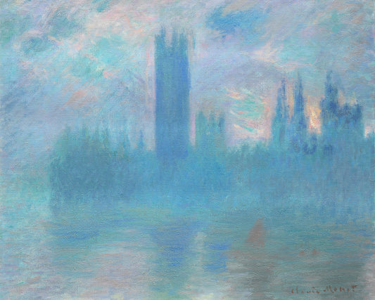 Houses of Parliament, London (1900–1901) By Claude Monet - Poster / Art Print