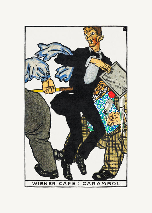 Viennese Café Carambole - Poster / Art Print