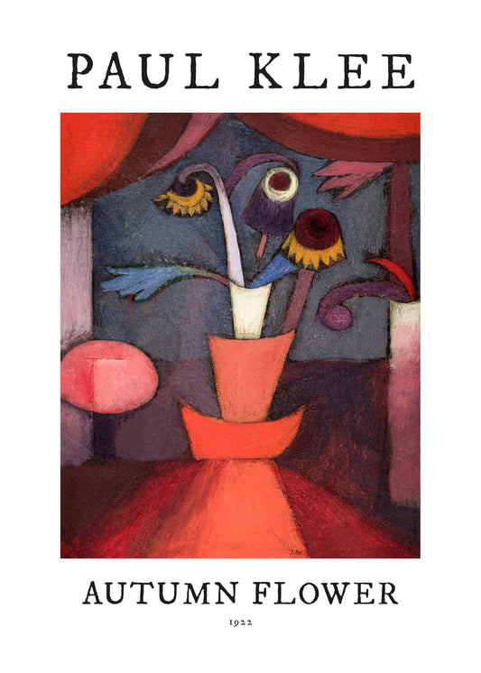 Autumn Flower 1922 - Poster / Art Print