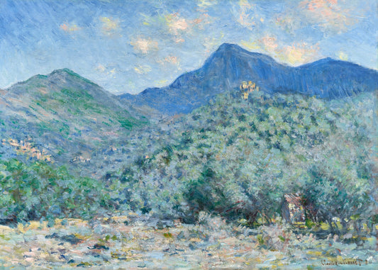 Claude Monet's Valle Buona, Near Bordighera (1884) - Poster / Art Print