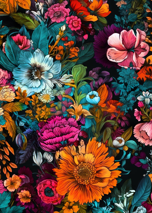 Meadow flowers 6 - Poster / Art Print